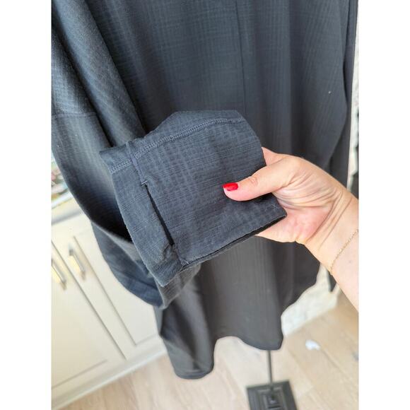 Nike Men's Black Dri-FIT Crew Long Sleeve T-Shirt Size L - Picture 6 of 9